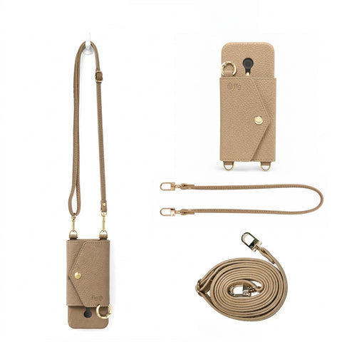 FIG Bar Phone Leather Wallet Case