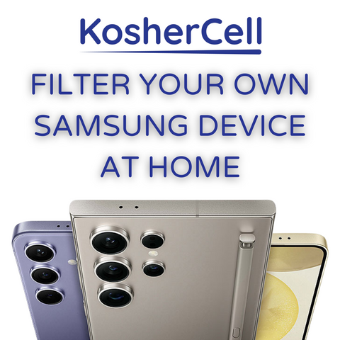 Koshering Service! Make your Samsung device kosher.