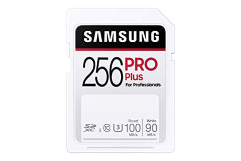 Samsung Pro Plus 256 GB כרטיס SD בגודל מלא